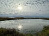 Clouds over Coyote Hills Regional Park in Fremont, Calif.