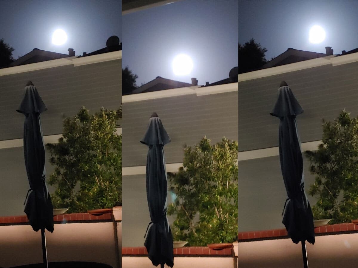 Moonrise over Fremont, Calif.