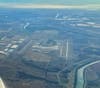 Sacramento airport from the air.