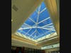 Architectural artistry of the terminal.
