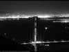 The Golden Gate Bridge, looking toward San Francisco.