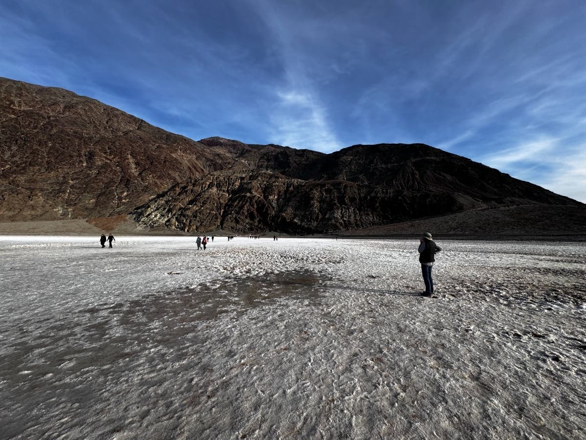 Bad Water Basin - Death Valley in December 2023.