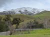 Snow on Mission Peak, Fremont, Calif. on Feb. 24, 2023.