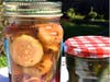 Pickled vegetables in the sunshine in San Leandro, Calif.