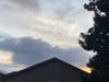 Cloudy skies over San Leandro, Calif.