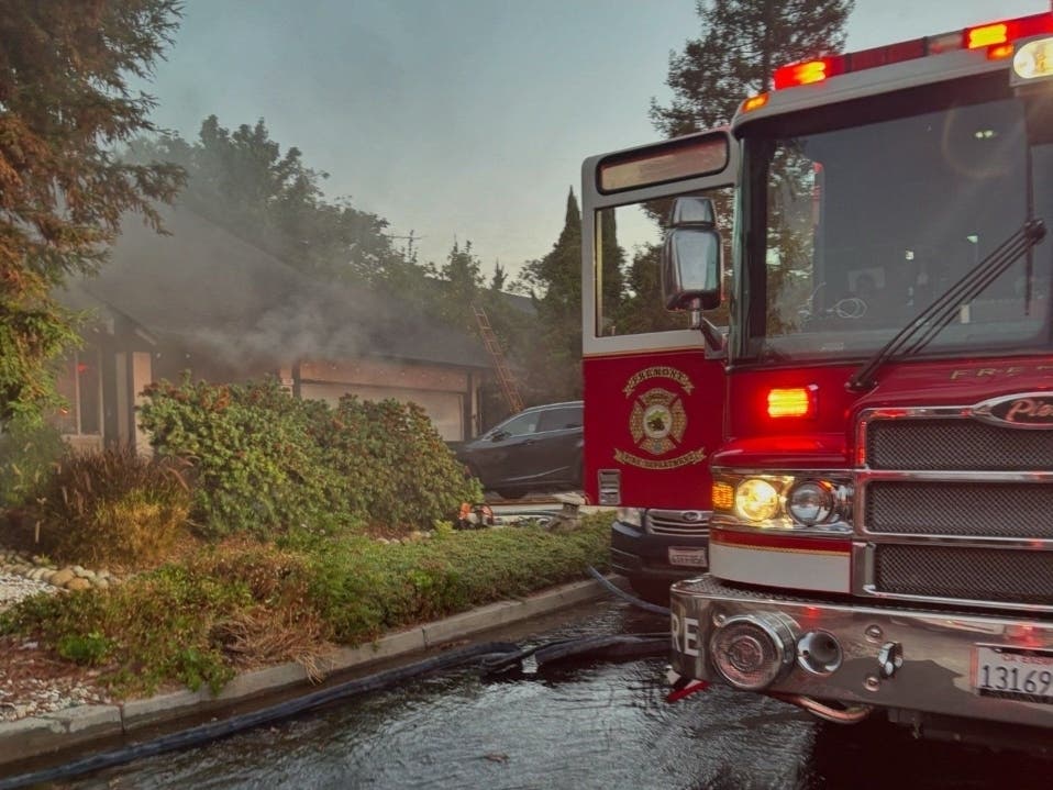 Fremont Firefighters Extinguish House Fire | Fremont, CA Patch