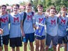 Wildcat Season Opener Varsity Boys Team Champions Milton (l-r: Joe Pick, Jack Petkash, Connor Brunson, Spencer Watry, Hayden Marshall, Dylan Bowden)