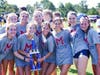 Wildcat Season Opener Varsity Girls Team Champions Milton (Clare Petkash, Maddie Robertson, Ella Langley, Jessica Albregts, Ella Katekovich, Audrey Nichols, Abby Rindt, Ella Rindt, Gabby Beckman)