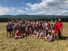 The Milton Cross Country Team before departing for home