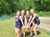 Milton Girls 4x800m relay team of Farrah Frith, Ella Grace Malcom, Annalise Crow, Megan Stechschulte
