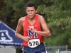 Junior Keller Wilson headed to a 15th place finish in the junior-senior boys race at the Wendy's Invitational.