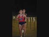 Freshman Ivy Rindt battles down the final straightaway to take 2nd in the JV girls race at the Pickens XC Invitational to lead the Lady Eagles to a dominating team win and a team perfect score, the 11th time ever in school history!