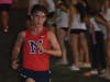 Junior Cory Chambers (5th place ) heads toward the finish line to lead the varsity boys team to a 2nd place team finish at the Pickens XC Invitational. 