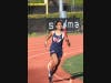 Leelah Ravoori runs in the Roswell Relays where she was a member #2 all-time 4x200m relay team.