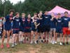 Milton Varsity Boys after their team win at the 9th Milton XC Invitational