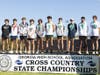 The top-10 finishers from the boy's 7A State Cross Country Meet. Milton's Cory Chambers is 4th from the left.