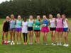 Girls top-10 finishers at Milton's Time Trial Meet