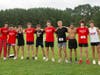 Boy's top-10 finishers at Milton's Time Trial Meet