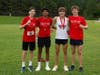 Some of the boy's on the winning time trial team (Cory Chambers Fan Club) with their awards