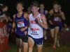 Milton senior captain Will Chambers leads the Milton boys' varsity team at the 12th Wingfoot Cross Country Classic meet.
