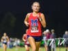 Sophomore Angelika Stauffer leads the JV Lady Eagle effort at the Pickens & Grinnin' Invitational