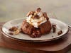 Baby Ruth Vanilla Caramel Molten Cake