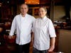 Cafe co-owners and chefs George Bumbaris and Sarah Stegner