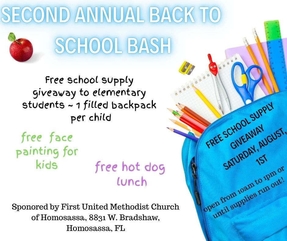 Second Annual Back To School Bash