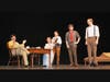 "I own the woods! And I will sell the water..." Kale Baker as the Stranger, Parker Larson, Isla Baker, Noah Veldt, Nathan Bell