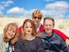 Cast of Cold Stun:  Sharon Werner, Roseann Enwright, Elaine Wallace and Ken Stephon