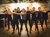 Velma Kelly, at center played by Sierra Safran, and dancers perform All That Jazz 