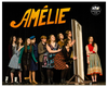 Members of the cast with Amélie (right) played by senior, Lily Flynn