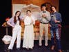 The cast of For Whom the Southern Belle Tolls from L to R: Lily Flynn, Anna Polsky, Garrett Falkenstein and Jackson Manning.