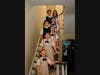The von Trapp children inside Oscar Hammerstein's home