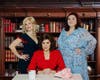 These ladies are ready to show us who is really boss. From left are Cara Cirillo, Susan Fowler, and Amelia Ball. 
