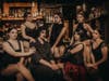 The "Merry Murderesses" of the Cook County Jail
Cell Block Girls: Julia Kingsbury, Izzy Pedersen, Bella Starbuck, Lizzie Peretti and Mia Kelly with Mama Morton (Evelyn Sanchez) and Velma Kelly (Lyla Jimenez) 