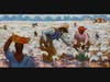 Hale Woodruff, Picking Cotton, c. 1926. Oil on Masonite, 36 x 72 inches. Gift of Stefan Kaluzny, 2023.170
