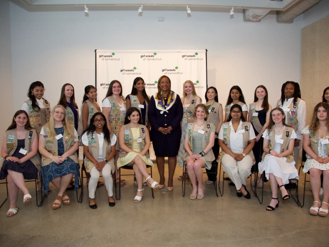 Girl Scouts of Connecticut recently recognized 28 exceptional Girl Scouts who earned the organization’s highest achievement – Gold Award - at the Annual Girl Scout Gold Awards Ceremony at Hotel Marcel in New Haven. 