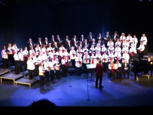 The Troy Community Chorus in concert December 6, 2019