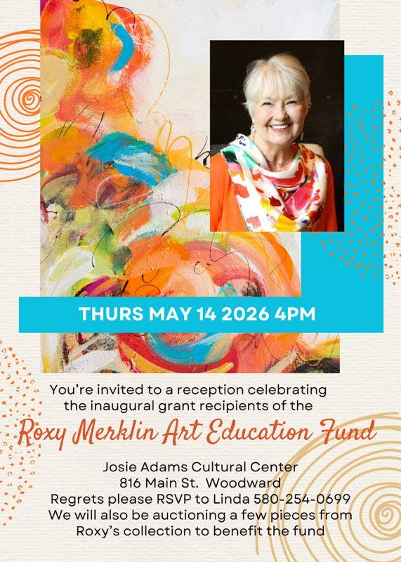 Roxy Merklin Art Education Fund Reception