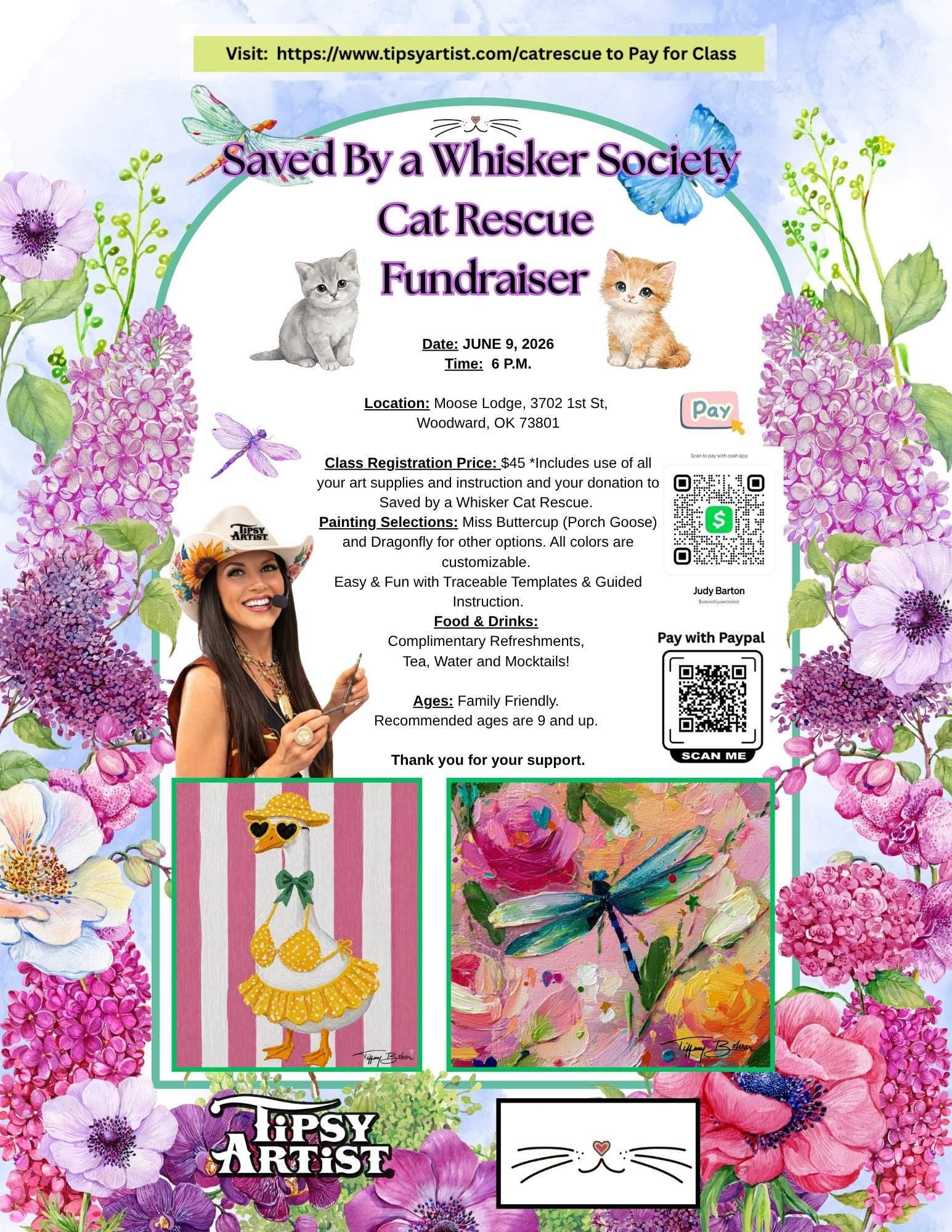 Saved By A Whisker Society Cat Rescue Fundraiser