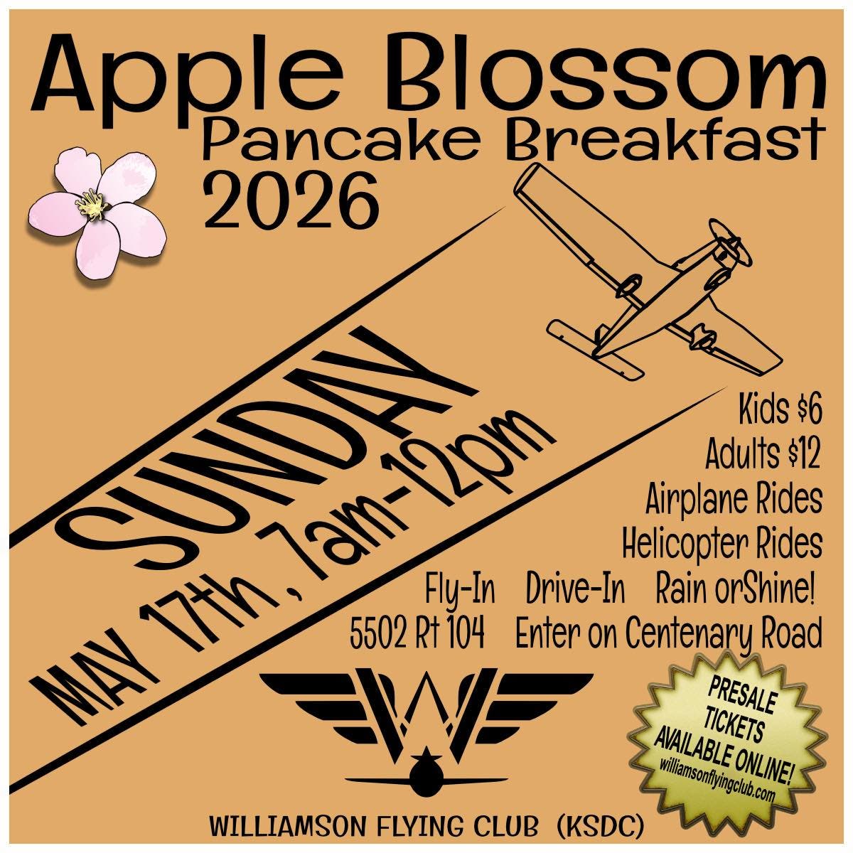 Apple Blossom Pancake Breakfast 2026