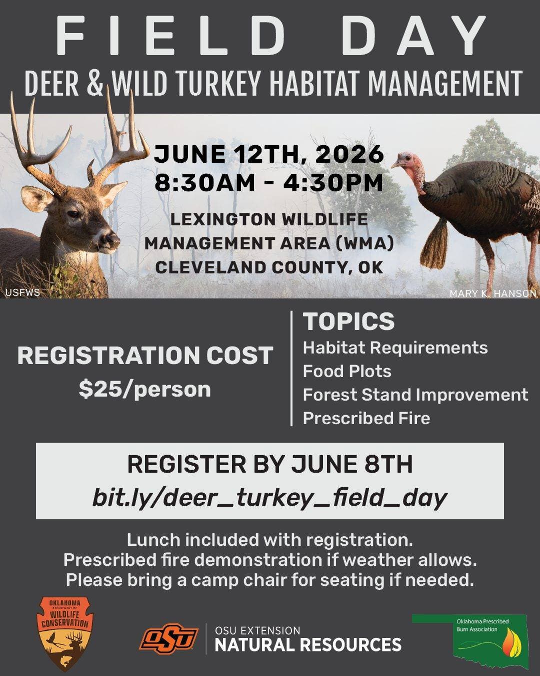 Field Day: Deer & Wild Turkey Habitat Management