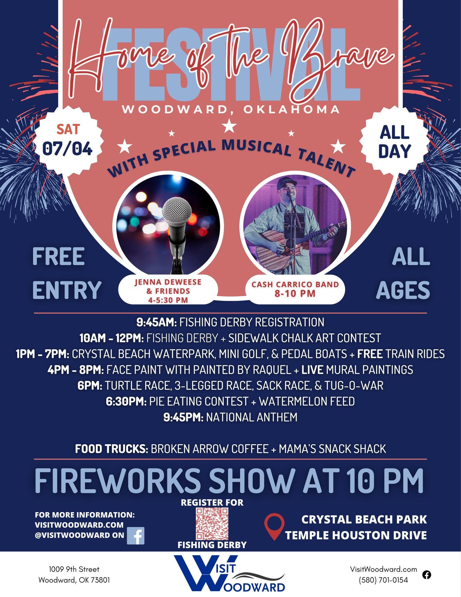 Home Of The Brave Festival and 4th of July Fireworks