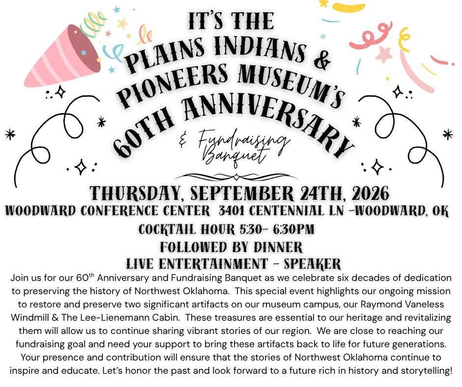 Plains Indians & Pioneers Museum's 60th Anniversary & Fundraising Banquet