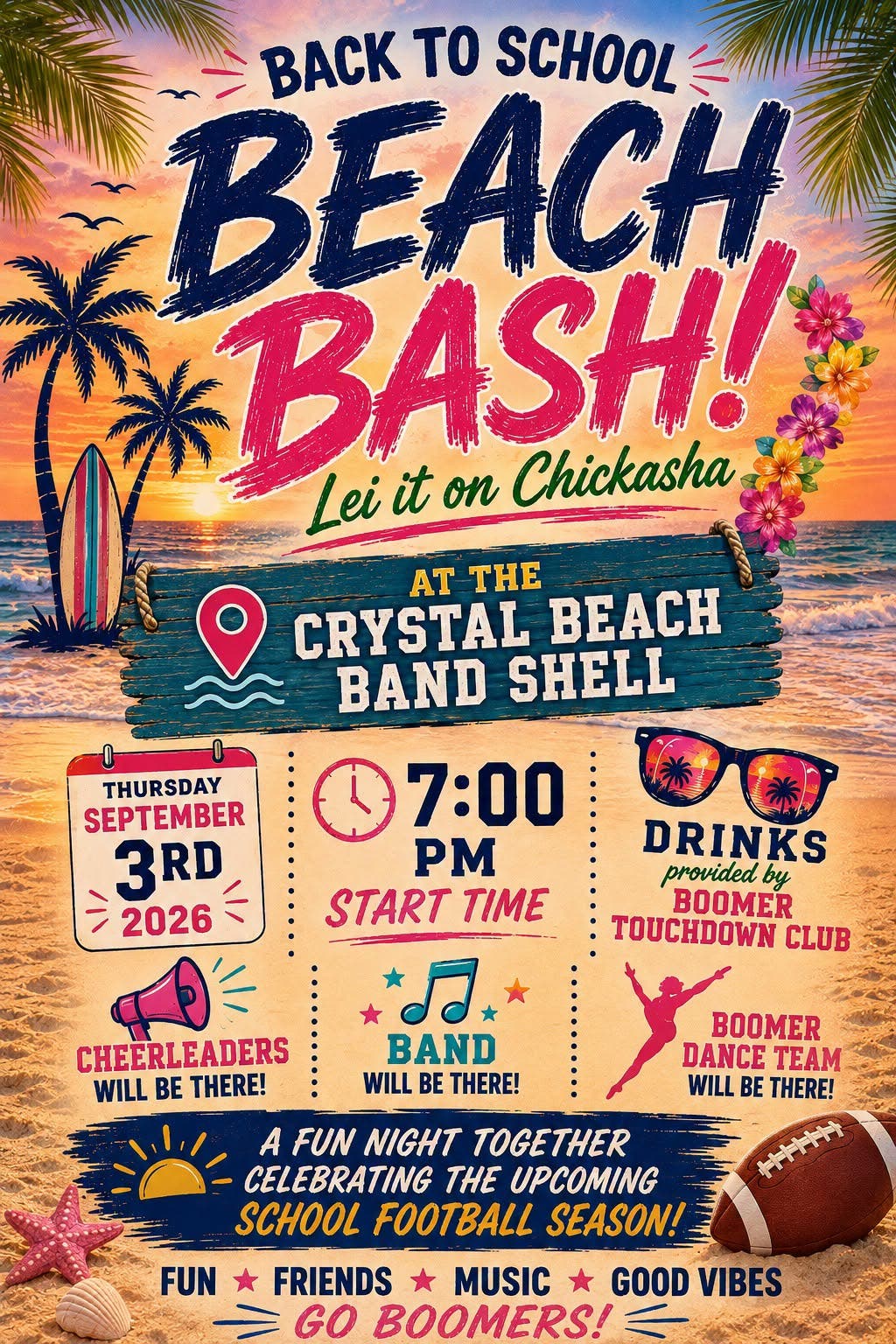Back to School Beach Bash!
