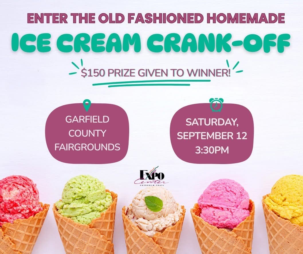 Old Fashioned Homemade Ice Cream Crank-Off
