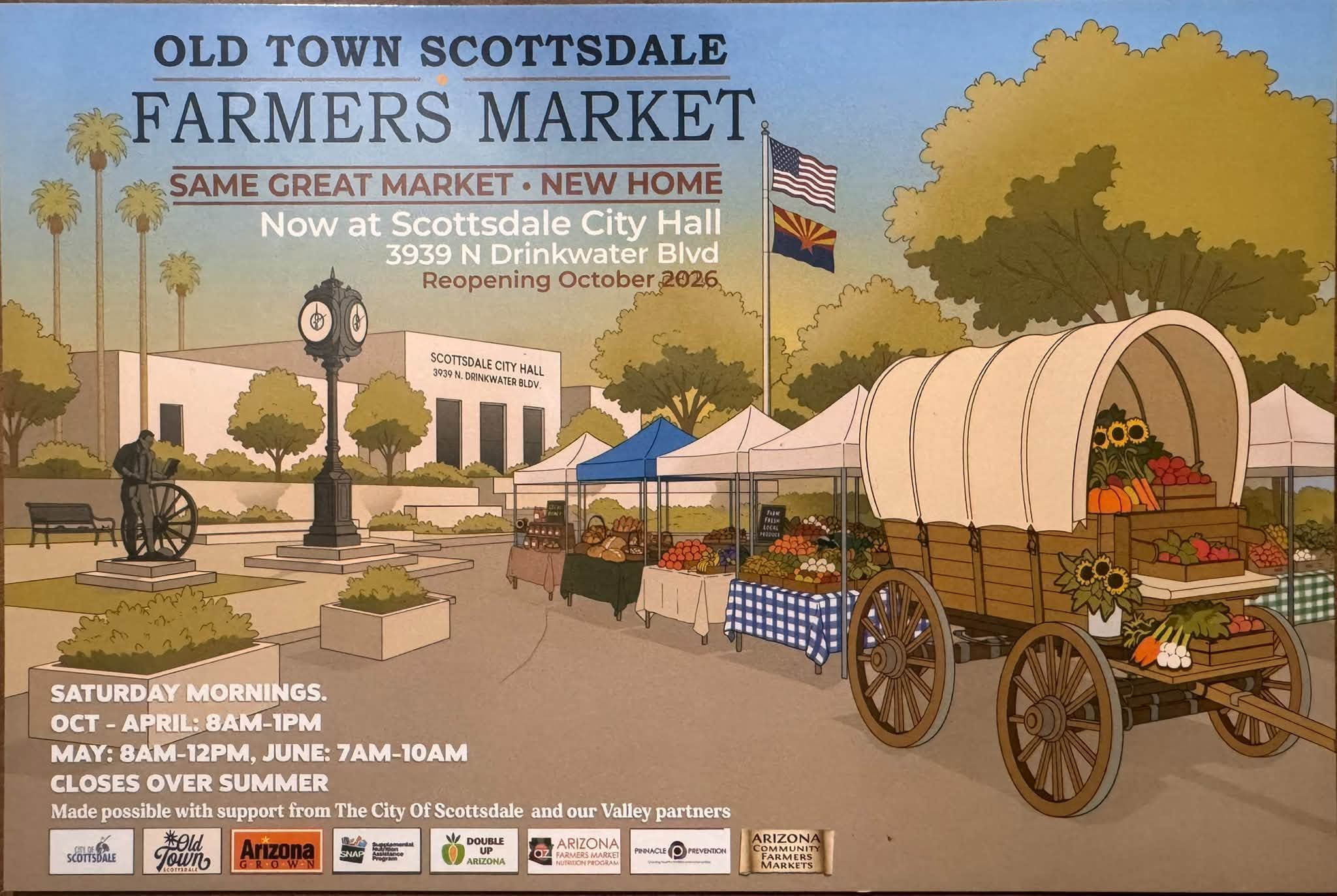 Old Town Scottsdale Farmers Market Season Opening!