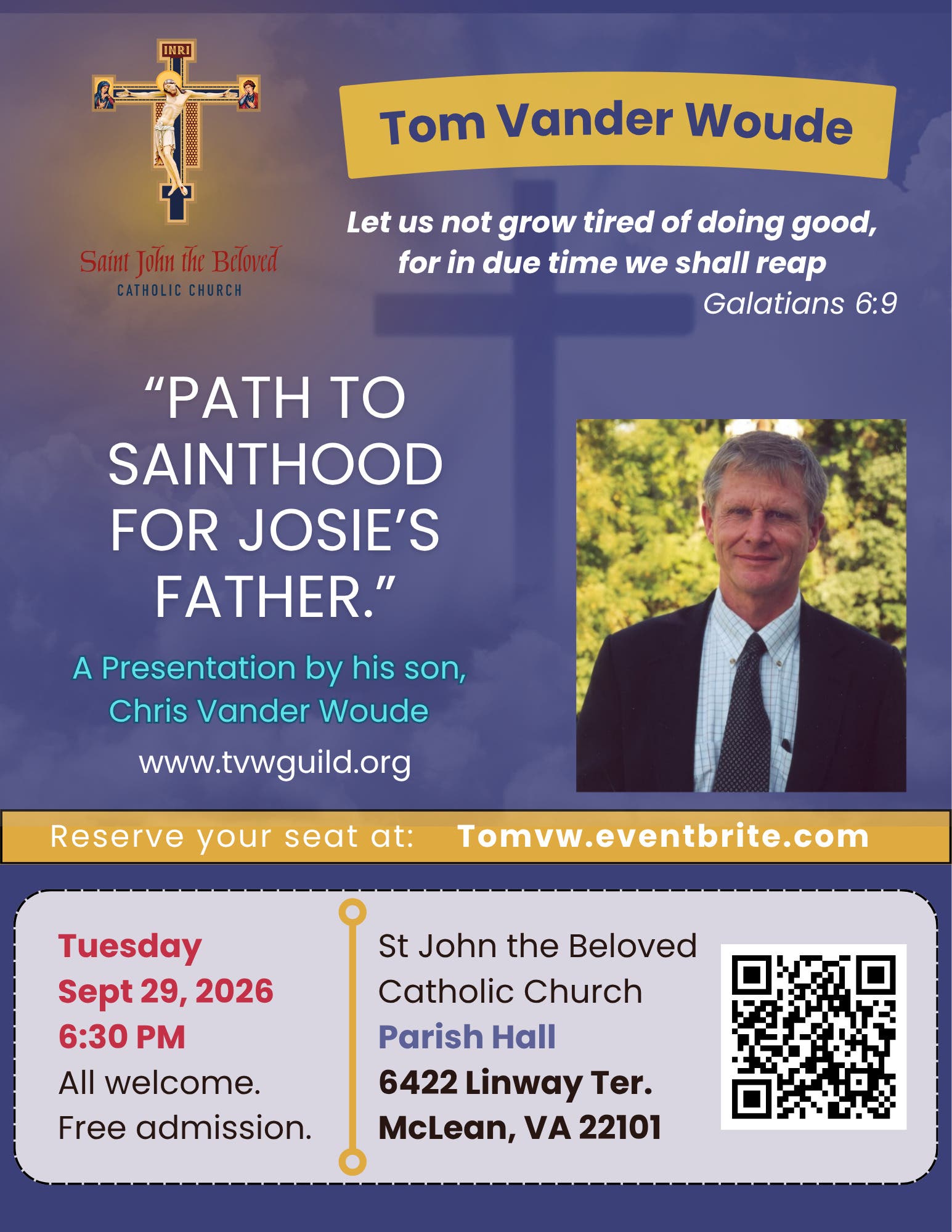 Path to Sainthood for Josie's Father