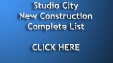 Studio City New Construction Homes For Sale